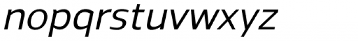 Regan Medium Italic Font LOWERCASE