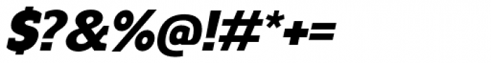 Regan Slab Black Italic Font OTHER CHARS