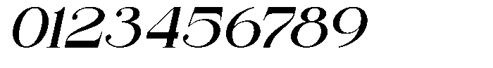 Regani Italic Font OTHER CHARS