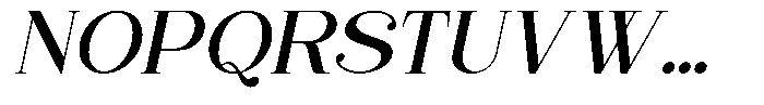 Regani Italic Font UPPERCASE