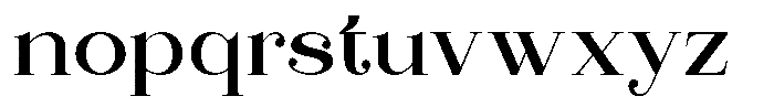 Regani Regular Font LOWERCASE