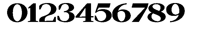 Regante Black Expanded Font OTHER CHARS