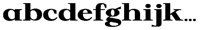 Regante Black Expanded FONT