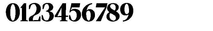 Regante Black Semi Condensed Font OTHER CHARS