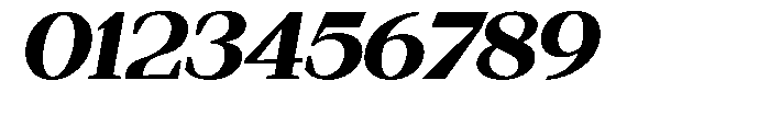 Regante Black Semi Expanded Slant Font OTHER CHARS