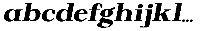Regante Black Semi Expanded Slant FONT