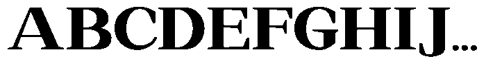Regante Black Semi Expanded Font UPPERCASE