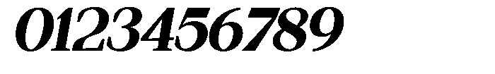 Regante Black Slant Font OTHER CHARS