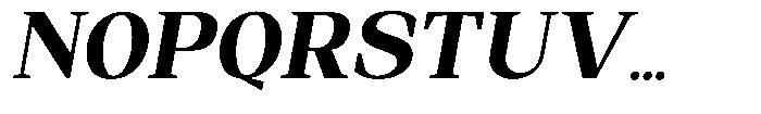 Regante Black Slant Font UPPERCASE