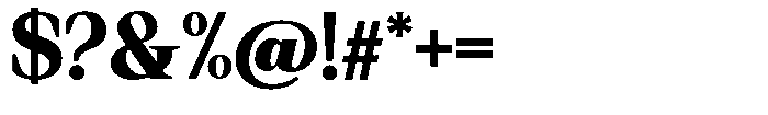 Regante Black Font OTHER CHARS