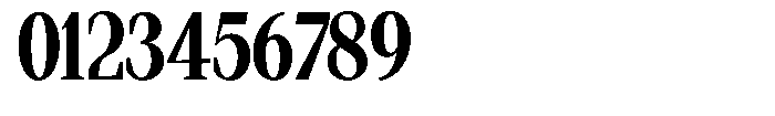 Regante Bold Condensed Font OTHER CHARS