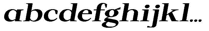Regante Bold Expanded Slant FONT
