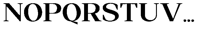 Regante Bold Semi Expanded Font UPPERCASE