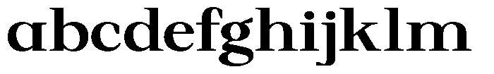 Regante Bold Semi Expanded FONT
