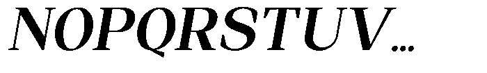 Regante Bold Slant Font UPPERCASE
