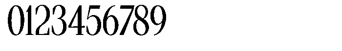 Regante Condensed Font OTHER CHARS