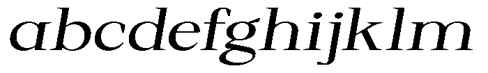 Regante Expanded Slant FONT