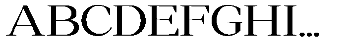 Regante Expanded Font UPPERCASE