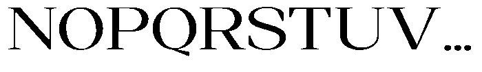 Regante Expanded Font UPPERCASE