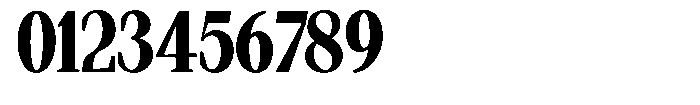 Regante Extra Bold Condensed Font OTHER CHARS
