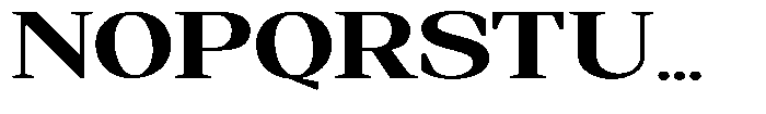Regante Extra Bold Expanded Font UPPERCASE