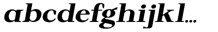 Regante Extra Bold Semi Expanded Slant FONT