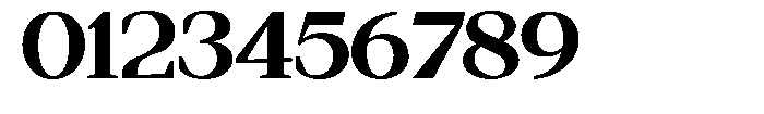 Regante Extra Bold Semi Expanded Font OTHER CHARS