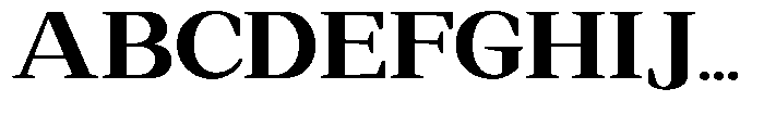 Regante Extra Bold Semi Expanded Font UPPERCASE