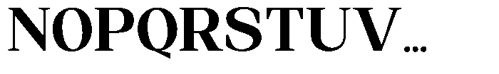Regante Extra Bold Font UPPERCASE