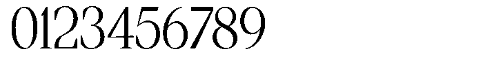 Regante Light Semi Condensed Font OTHER CHARS