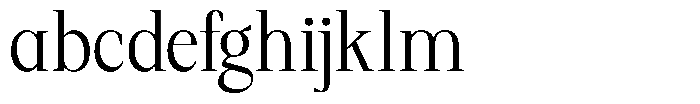 Regante Light Semi Condensed FONT