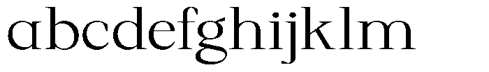 Regante Light Semi Expanded FONT