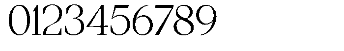 Regante Light Font OTHER CHARS