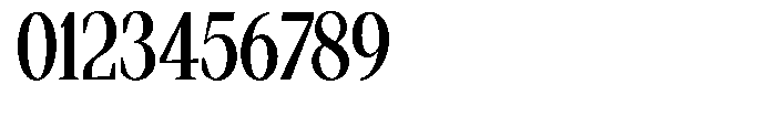 Regante Medium Condensed Font OTHER CHARS
