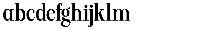 Regante Medium Condensed FONT