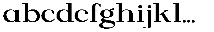 Regante Medium Expanded FONT