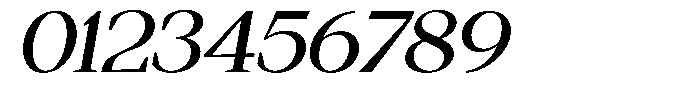 Regante Medium Semi Expanded Slant Font OTHER CHARS