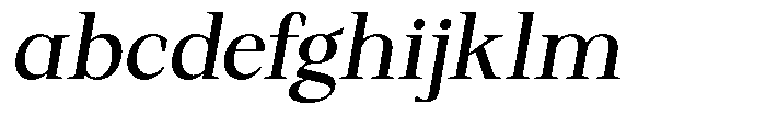 Regante Medium Slant FONT