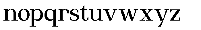 Regante Medium Font LOWERCASE