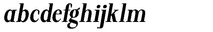 Regante Semi Bold Condensed Slant FONT