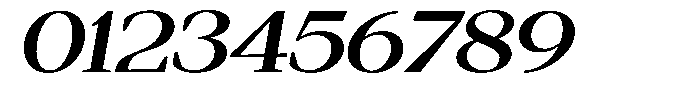 Regante Semi Bold Expanded Slant Font OTHER CHARS