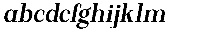 Regante Semi Bold Semi Condensed Slant FONT