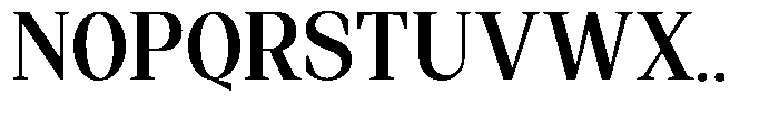 Regante Semi Bold Semi Condensed Font UPPERCASE