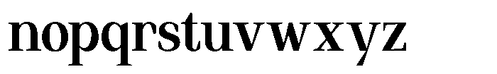 Regante Semi Bold Semi Condensed Font LOWERCASE