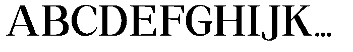 Regante Semi Bold Font UPPERCASE