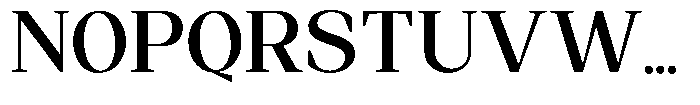 Regante Semi Bold Font UPPERCASE