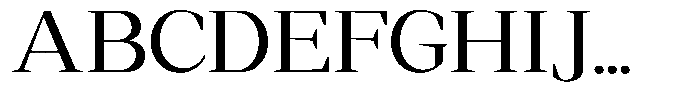 Regante Semi Expanded Font UPPERCASE