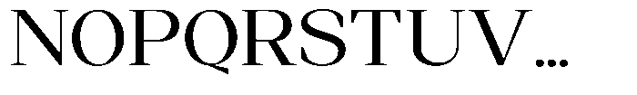 Regante Semi Expanded Font UPPERCASE