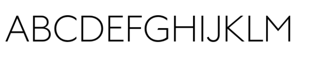 Regards Extralight Font UPPERCASE