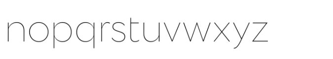 Regards Hairline Font LOWERCASE